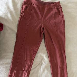 Belle by Kim Gravel Chocolate Brown Ponte Pants - Size 12T